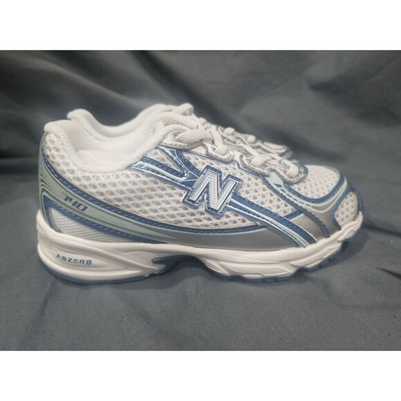 New Balance Toddlers Sneakers IZ740LB Lace Up Blue Blue Size 10 NEW NO BOX! - Picture 3 of 10